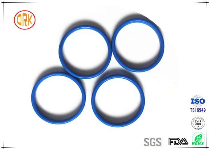 Blue NBR O Ring Rubber Seal Oil Resistance For Machinary With RoHs Report