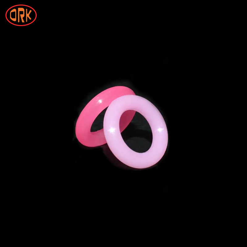 ORK রঙিন কাস্টম সিলিকন O রিং উচ্চ তাপমাত্রা