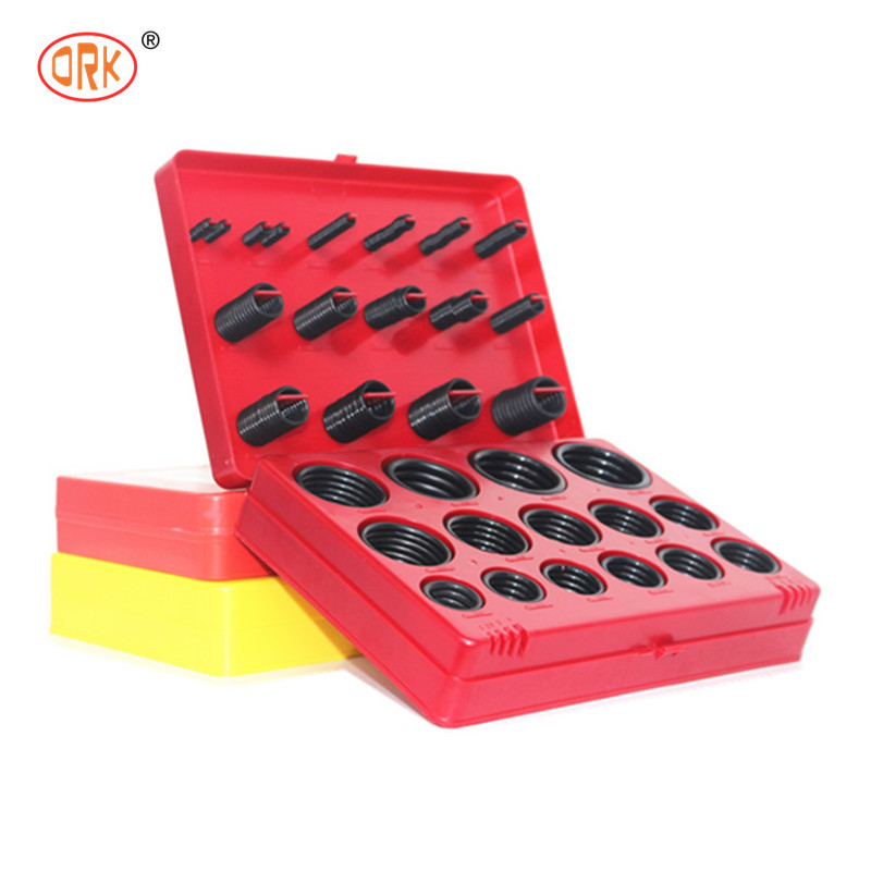 5A 382PC এনবিআর 70 90শোর হাইড্রোলিক সিল কিটস লাল রঙের সাম্রাজ্যিক আকারের অটোমোটিভ ও রিং কিট