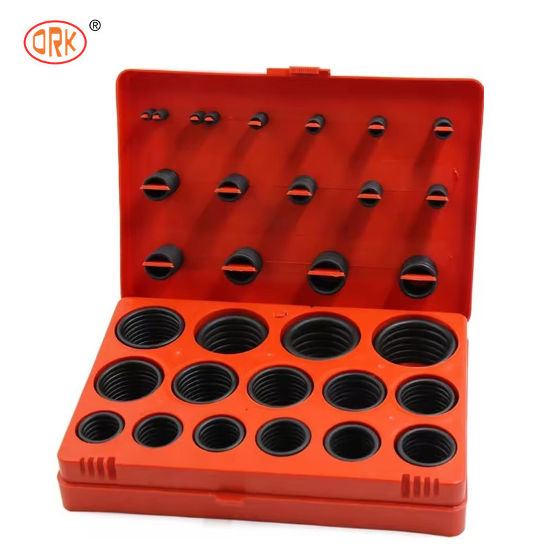 5A 382PC এনবিআর 70 90শোর হাইড্রোলিক সিল কিটস লাল রঙের সাম্রাজ্যিক আকারের অটোমোটিভ ও রিং কিট