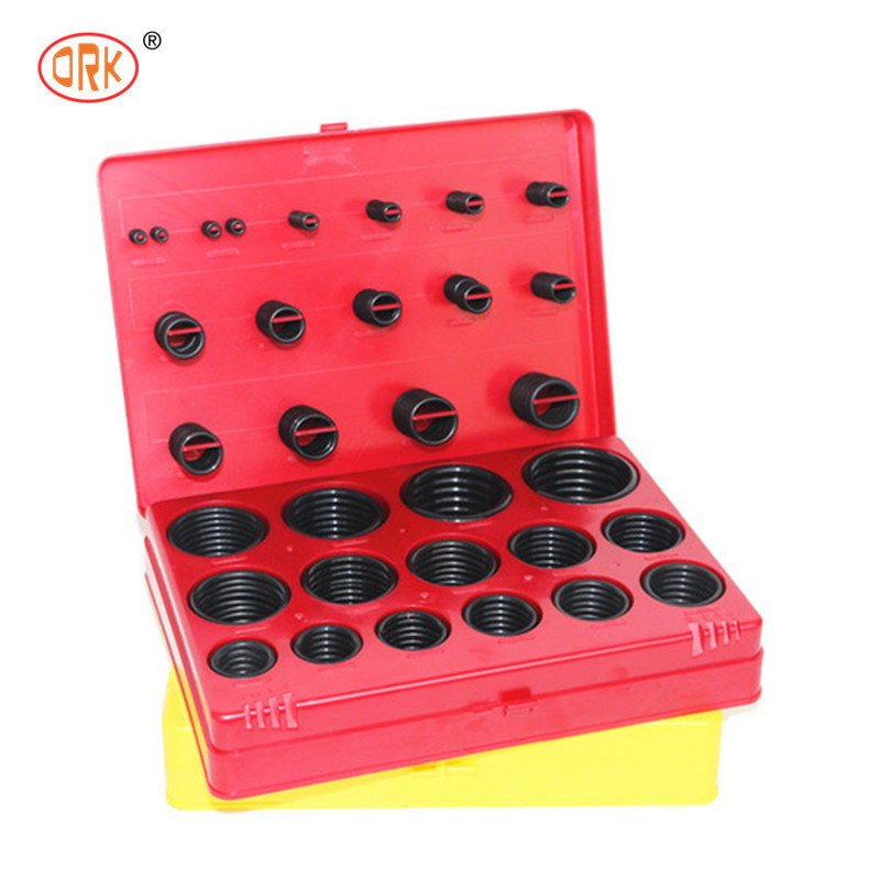 5A 382PC এনবিআর 70 90শোর হাইড্রোলিক সিল কিটস লাল রঙের সাম্রাজ্যিক আকারের অটোমোটিভ ও রিং কিট