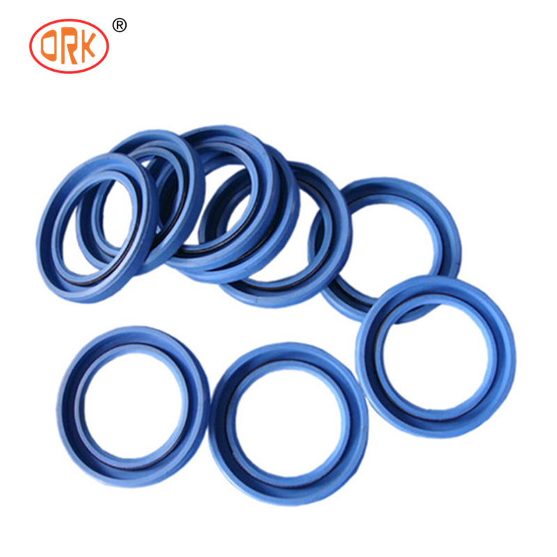 Blue NBR U Cup Ring Seal for Hydraulic Cylinders with Excellent Abrasion-Resistance and Good Rebound Resistance