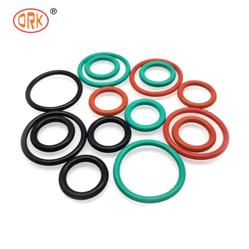 AS568 Fpm Ffkm Hnbr Nbr Fkm Epdm সিলিকন Perfluoroelastomer রাবার O রিং 1mm সীল