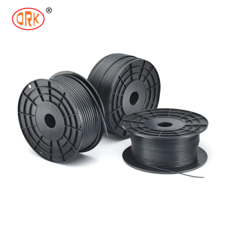 Industrial Rubber Cable Grommet, Molded Rubber Hole Grommet with Silicone EPDM NBR FKM Available, Dustproof & Vibration Damping for Electronic Equipment Panel