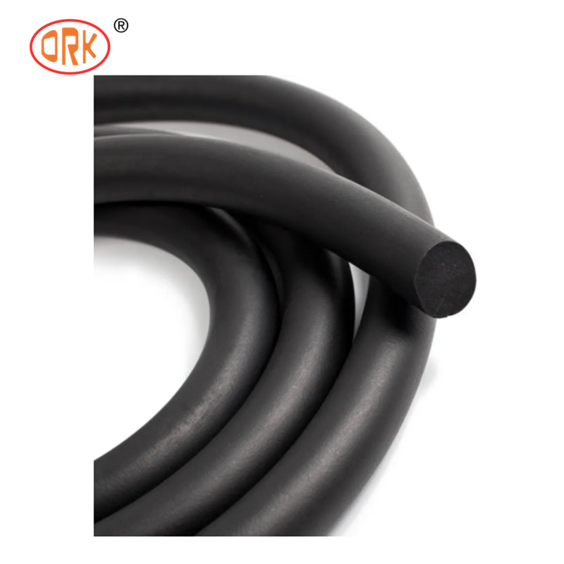 High Elastic O Ring Rubber Cord, NBR / EPDM / FKM / Silicone Options, Weather Resistant for Pneumatic Equipment & Machinery Sealing
